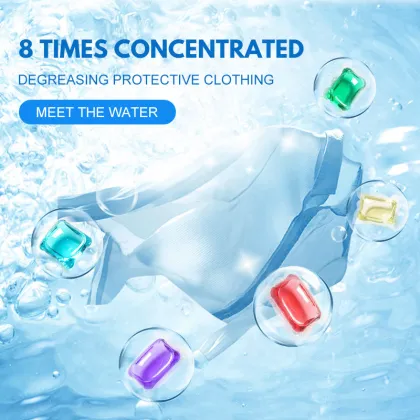 1/5/10 pcs Laundry Beads Gel Dissolve Laundry Washing Ball Cleaner Capsule Lasting Fragrance Laundry Liquid Pod Discs Hot Sale