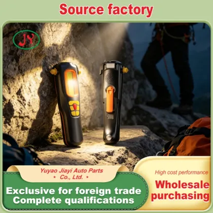 Rescue Flashlight with Fire Starter for Emergency Situations