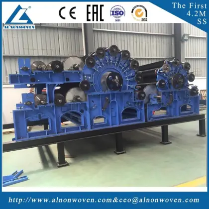 New condition ALSL-3300 polyester carding machine carding machine