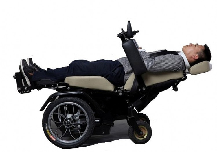 standing wheelchair Z01 with khaki seat(3)