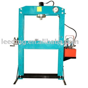 50Ton Electric Hydraulic Shop Press with Cable Winch