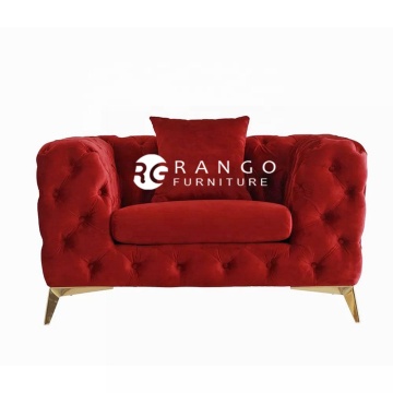 Customizable Luxury Modern Living Room Furniture - Simple Comfortable Sofa