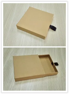 Folding drawer mascara paper box