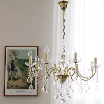 Luxury Hanging Chandeliers for Modern Bedroom Lighting