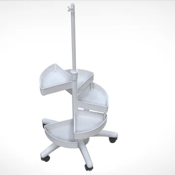 SMY Cosmetic Accessories Magnifying Lamp Stand with Trays for Beauty Salon