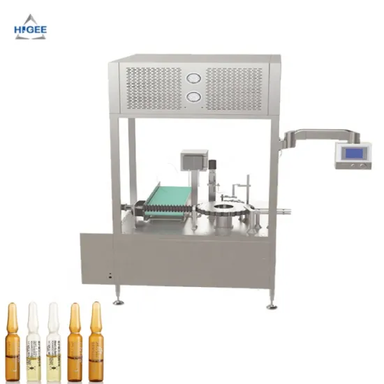 Cosmetic Ampoule 1ml Glass Bottle Automatic Filling and Sealing Machine