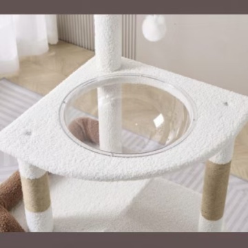 modern cat tower for big cats 3 level design modern cat tower Supplier