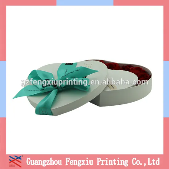 Luxry party chocolate packing chocolate gift packaging heart shaped chocolate box