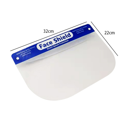 Clear Face Shield Visor Custom Safety Clear Plastic Adult Full Face Shield Supplier