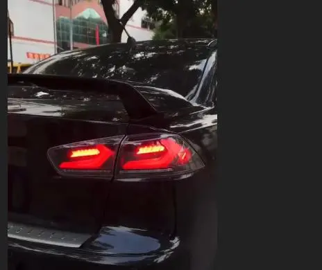 Smoke Black LED Tail Lamp for 2008-2013 Mitsubishi Lancer Exceed