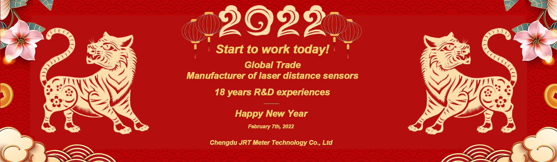 Manufacturer of laser distance sensor for 18 years R&D experiences