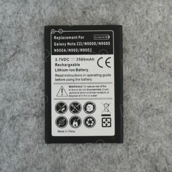 Factory Price 3500mAh Galaxy Note 3 Battery For Samsung N9000 N9005 N900 N900A N9002