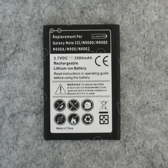 Factory Price 3500mAh Galaxy Note 3 Battery For Samsung N9000 N9005 N900 N900A N9002
