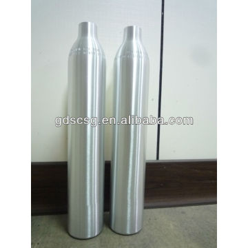 0,6 l Aluminiumflasche (425 g CO2-Aluminiumflasche) / Sprudelwasserflasche