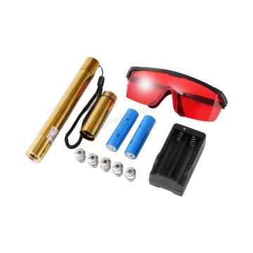 450 nm Cuerpo láser de cobre Cobre Pen con accesorios con accesorios