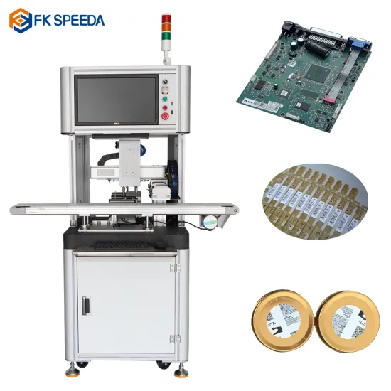 FK-SPEEDA: Advanced Visual Label Inspection Machines for Circuit Boards, Mobile Phones, Watches, and High-End Toys with CCD Technology