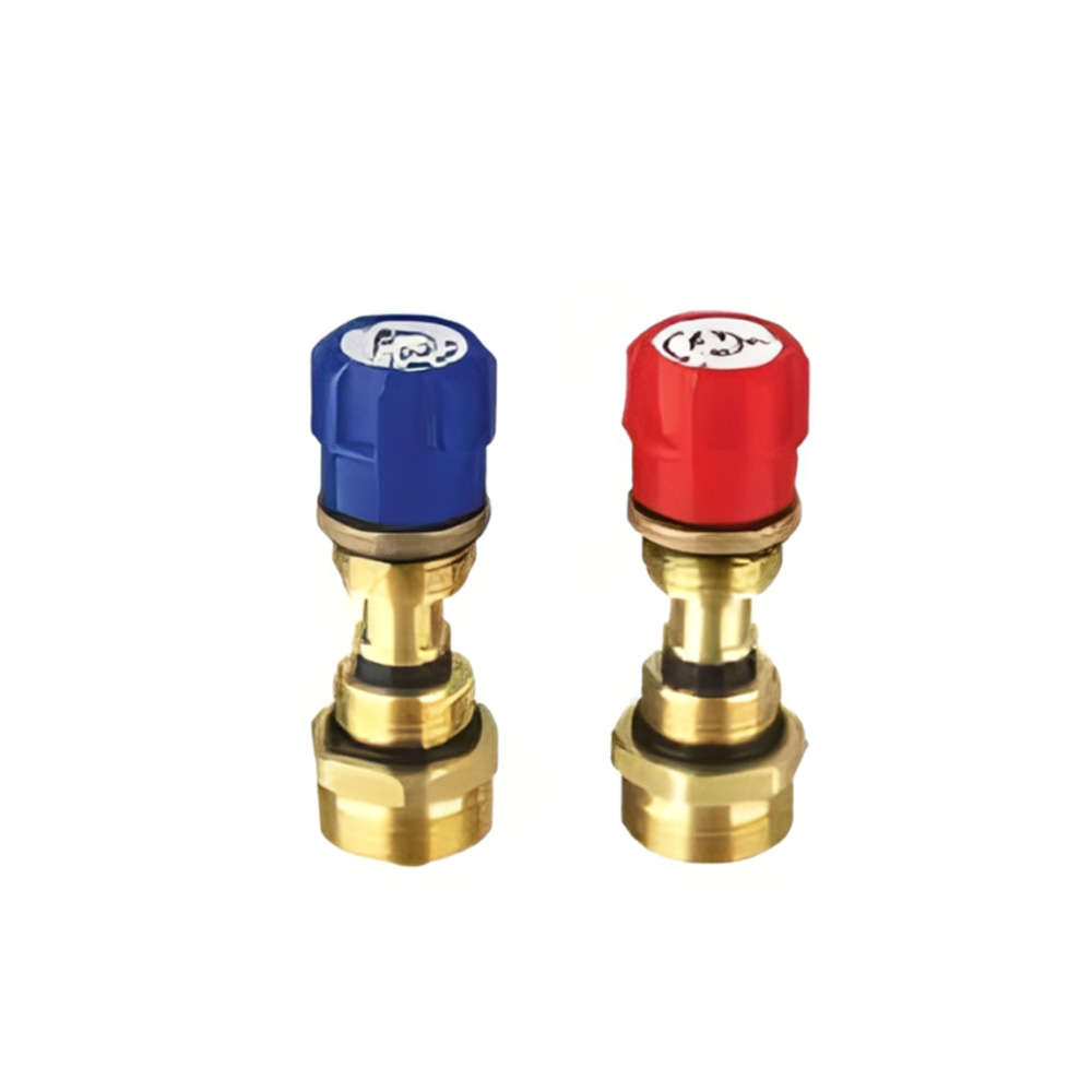 Brass Male Water Manifold with Adjustable Plastic Knob2