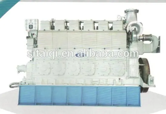 Chinese Zibo Zichai marine boat used diesel engine wit647-1213kw for sale