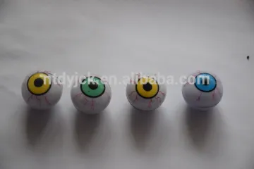 Plastic toy eyes bloodshot colorful moving eyes