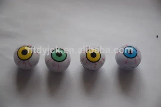 Plastic toy eyes bloodshot colorful moving eyes