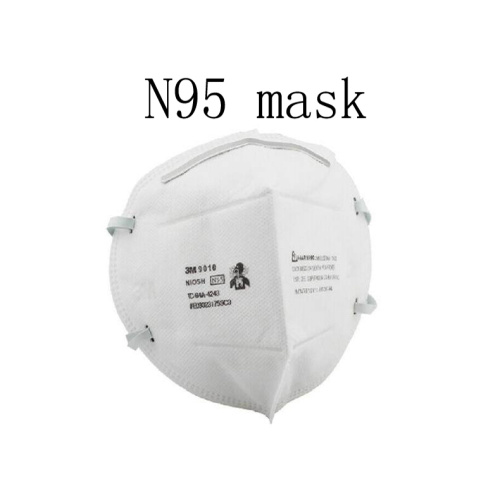 Masque KN95 anti-buée et anti-poussière sans valve respiratoire