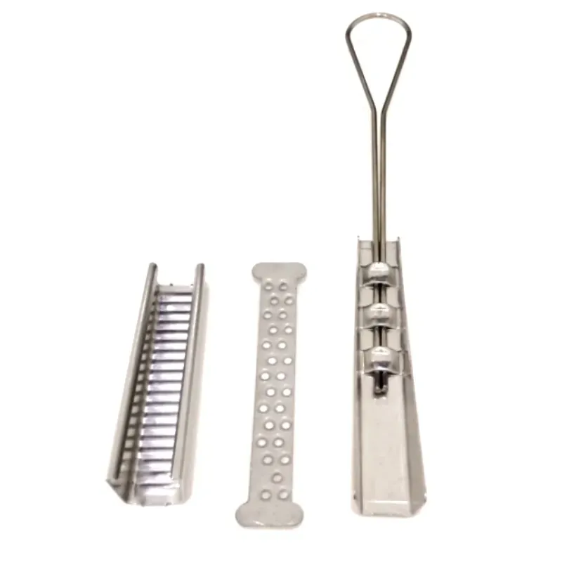 Durable 201 Stainless Steel Wire Rope Tension Clamp for Optical Fiber