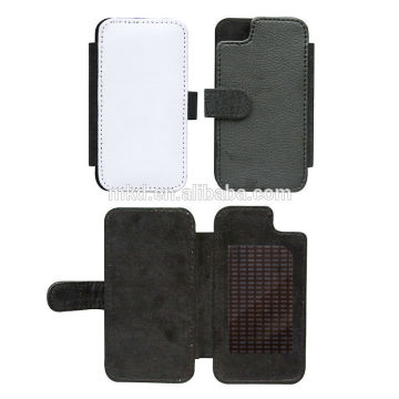 Black Folding mobile Sublimation phone case