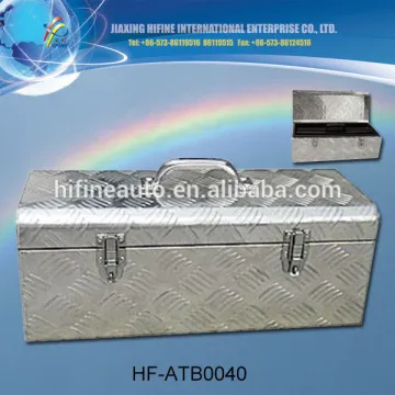 aluminium tool box with tool tray