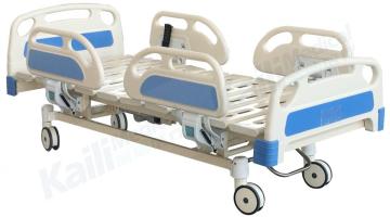 Hospital Electric Bed Three Functions ICU Medical Bed