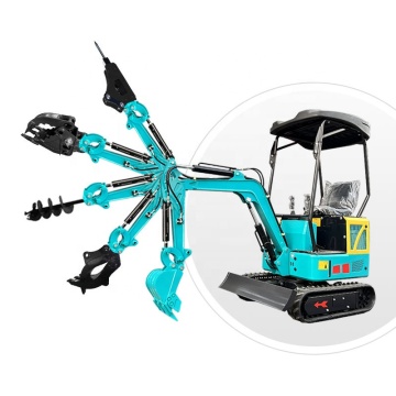 YAWEH 85kw Skid Steer Loader with 1.1 Cbm Payload and 280 Split High/Low Speed Mini Digger Excavator