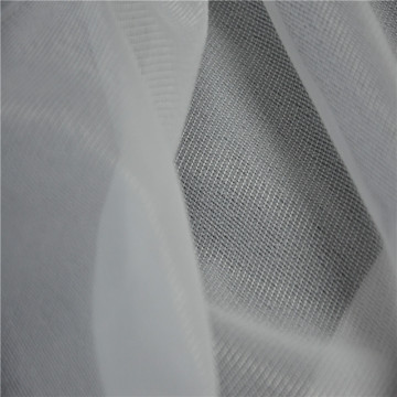 weft insert knitted stretch fusible interlining fabric