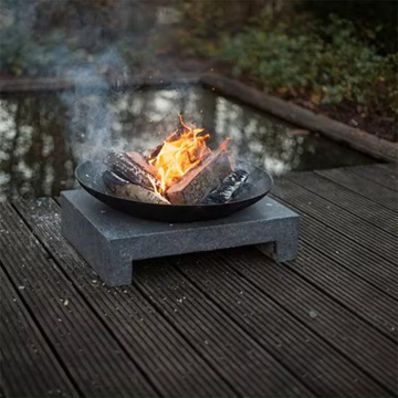 Corten Fire Bowl في الهواء الطلق Corten Steel Fire Pit