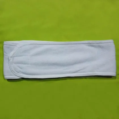 brand logo embroidery microfiber headband