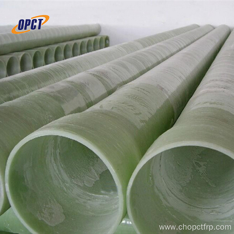 frp filament wound large diameter fiberglass pipe