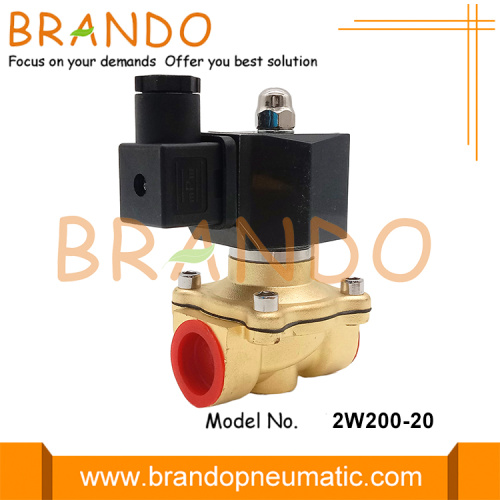 3/4 &#39;&#39; agua solenoide de latón agua 24VDC 2W200-20