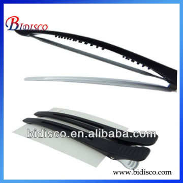 New design hot selling plastic girl hairgrips with rubber material