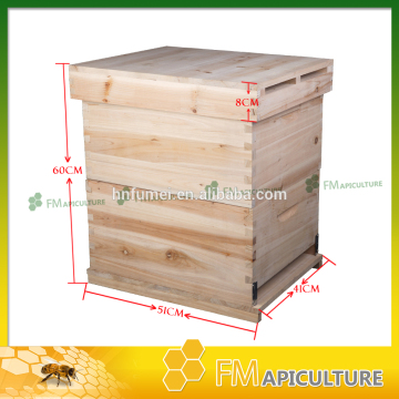 chinese fir wood beehive box , super quality beehive ,beehive for sale.