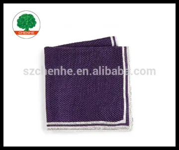 100% silk knit handkerchief