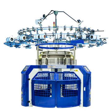 Sintelli Single Jersey computergestützte Jacquard -Rundstrickmaschine