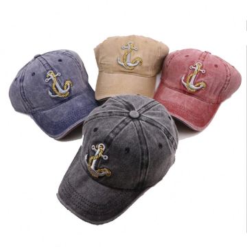 KIMTEX Hot Sale Custom Logo Denim Gorras Sport Baseball Cap