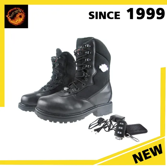 2016 Hot products China Wholesale Men's style rechargeable electric heated boots for army