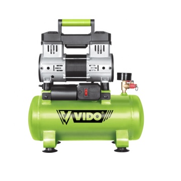 VIDO portable ac motor 7bar 8 ltr low noise silent electric mini air-compressors