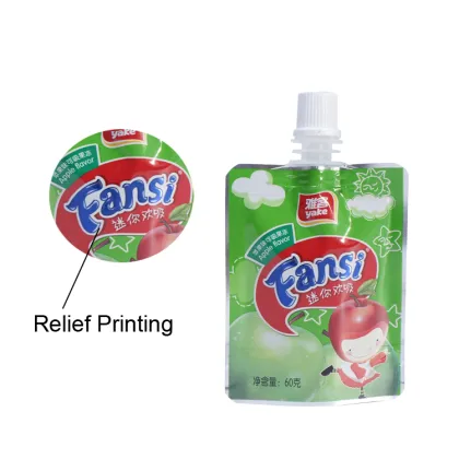 Liquid Plastic Bag Juice Packaging And Printing