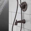 Kamar mandi perunggu Multifungsi Faucet Diverter Spout