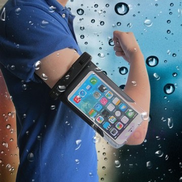 ECO material EU stander outdoor phone case waterproof armband case for Screen 6 inch