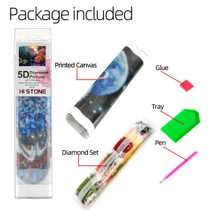 Wholesale 5D Diamond Art Painting Kits for Landscape DIY Decor