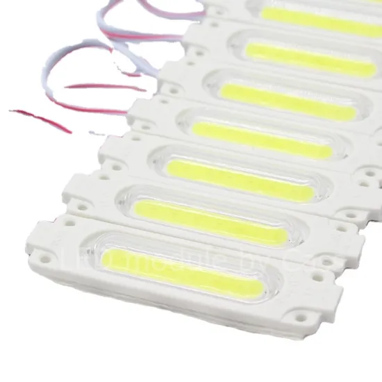 Hot Sale 1.6W 12V LED COB Module with Cold White PVC IP65 Clear Lens for Advertising Signage in Korea