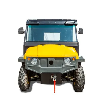 6-Wheel Electric Cargo Truck with 72V AC Motor and Lead-Acid Battery