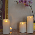 3 Set Waterproof Flameless Battery Candles