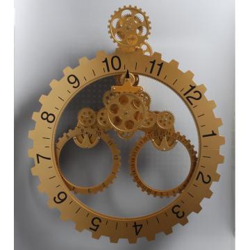 Gear Wall Clock With Calendar